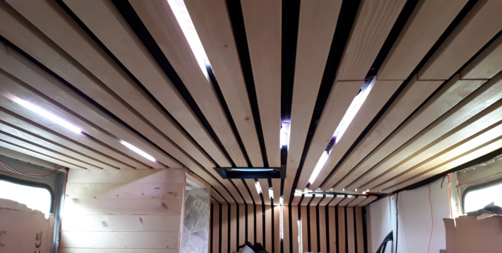 WiFi Controlled Dimmable LED Lights for Camper Van Road To Pitches